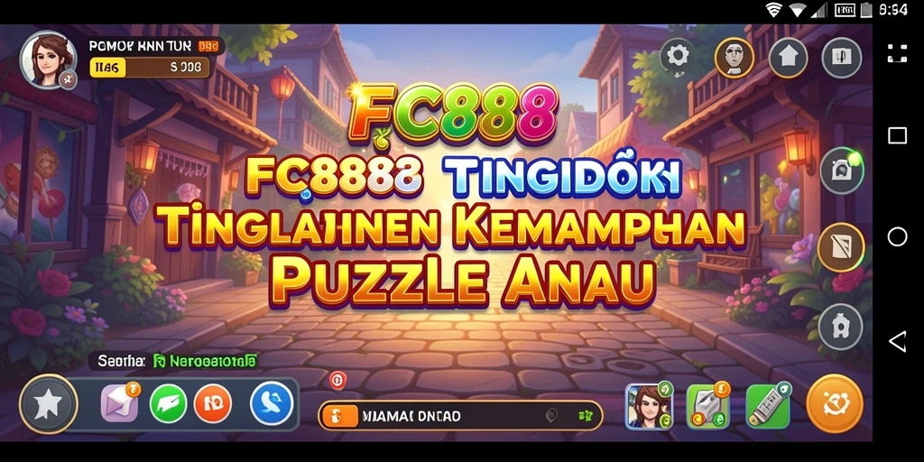 Tampilan gameplay seru dari FC888 yang menantang pikiran.
