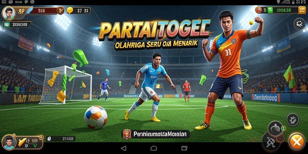 Gameplay seru dalam aplikasi PARTAITOGEL yang penuh tantangan olahraga.