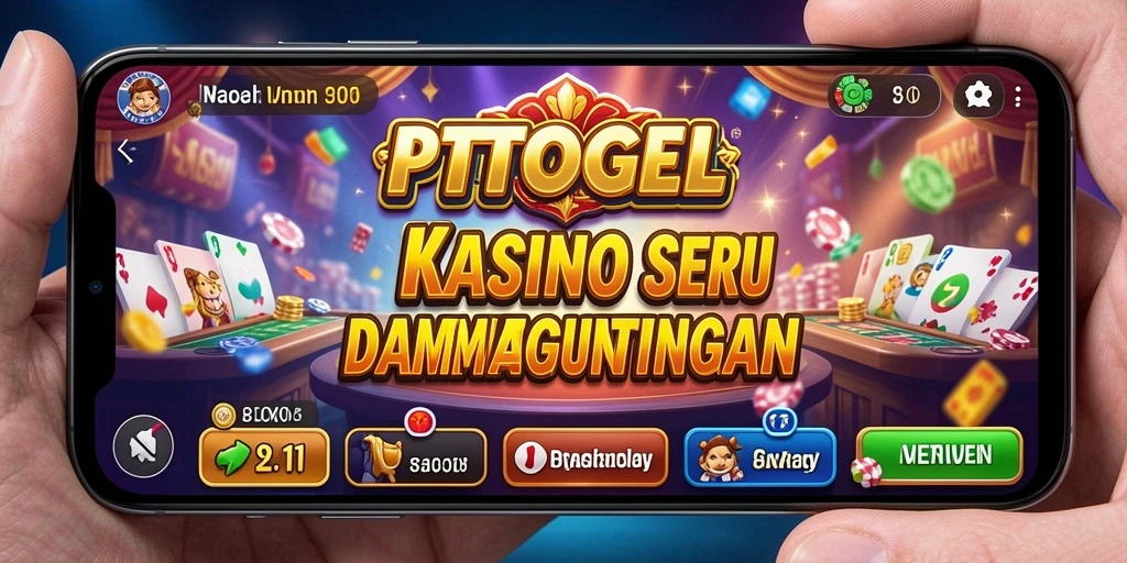 Tampilan gameplay menarik PTTOGEL yang menampilkan keseruan Kasino.