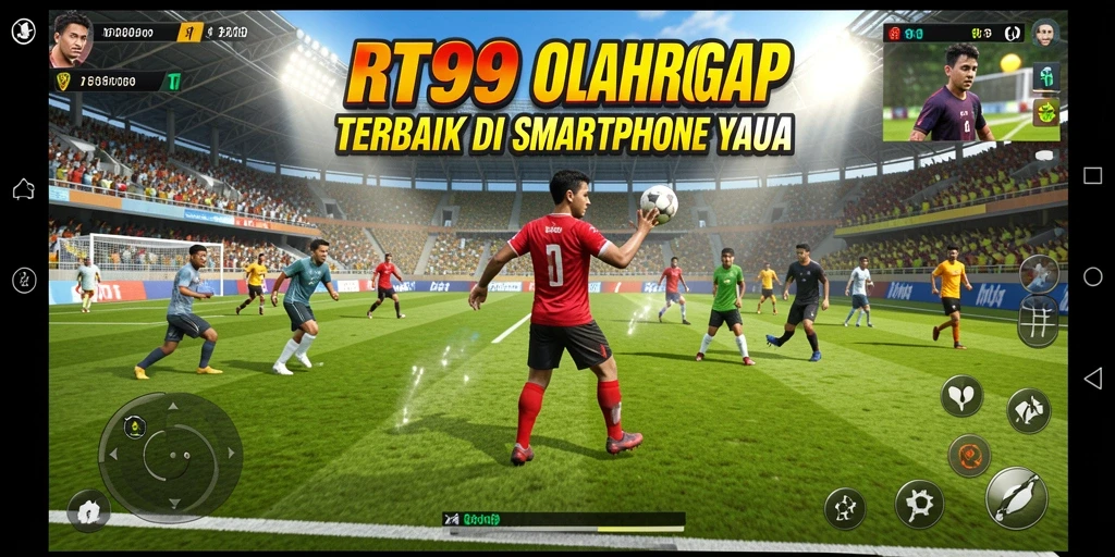 Tampilan menakjubkan dari game olahraga RT99 dengan aksi seru.